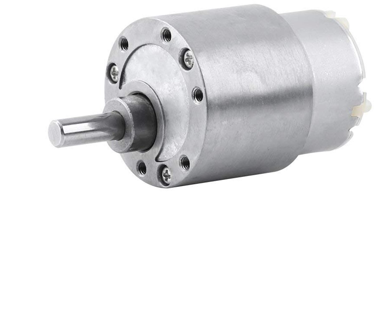 SnelShoppen - Transmission Motor 37mm DC 12V Worm Gear Motor met Hoge Spanning en Snelheidsreductie 3.5rpm voor Deuren, Ramen en Miniatuur Hijskranen