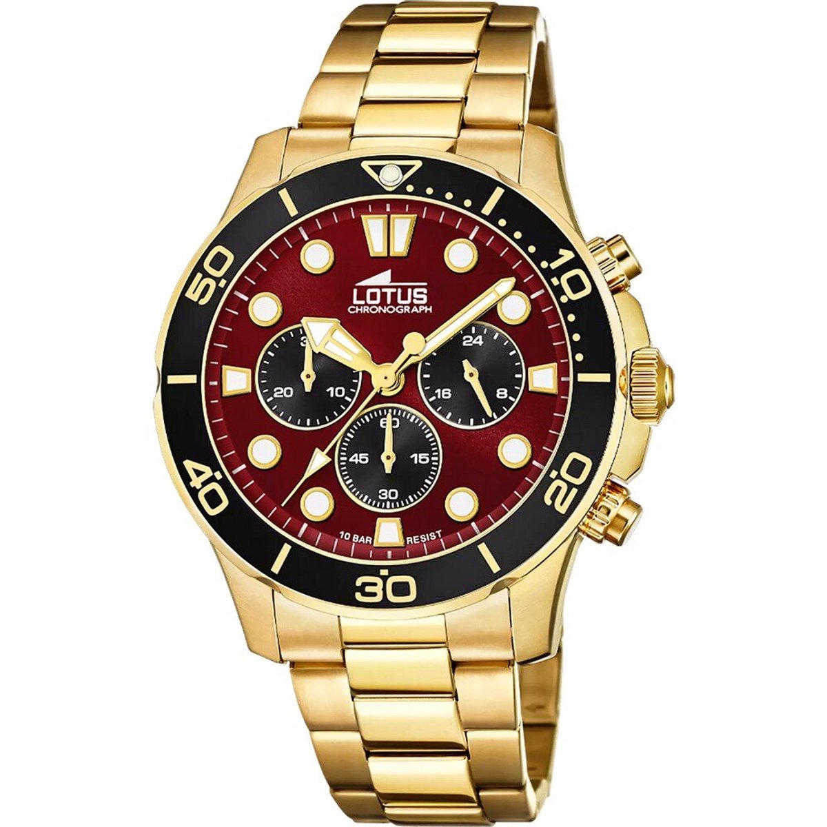 Lotus - 18758/9 - Polshorloge - Chronograaf - Heren