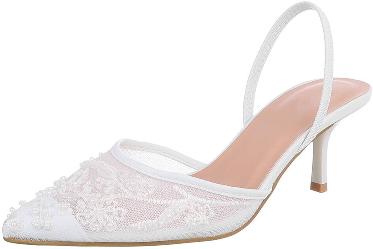 Slingback Pumps - Puntneus - Dames Mt:38