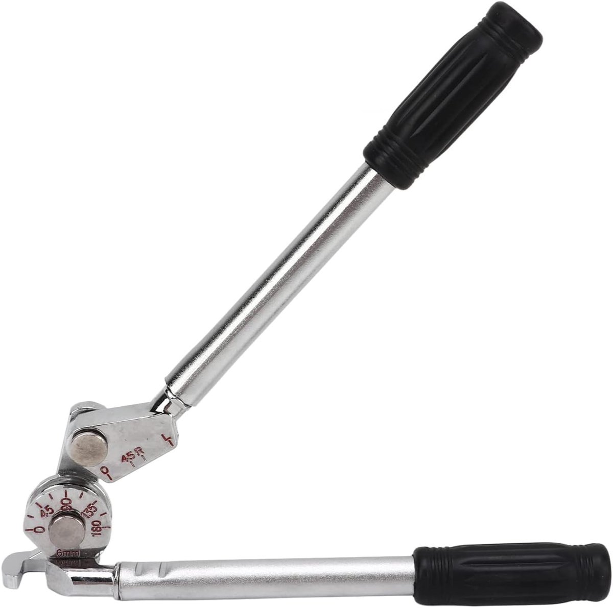 SnelShoppen - Pipe Bender 0-180 Graden Buisbender, Handmatige Bender voor 6mm Koper, Aluminium en Dunne Stalen Buizen, Ideaal voor Bouw, Verwarming en