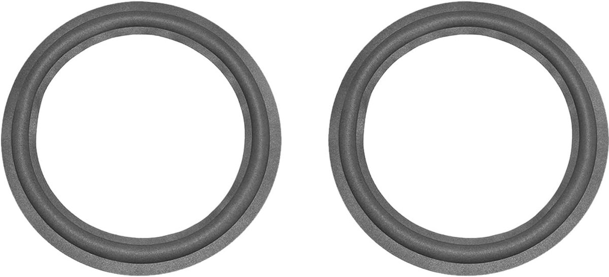 SnelShoppen - Foam Speaker Randen, Rubber Perforated Subwoofer Ringen, Vervang Onderdelen voor Reparatie of Doe-Het-Zelf Luidspreker Decoratie - 30cm/