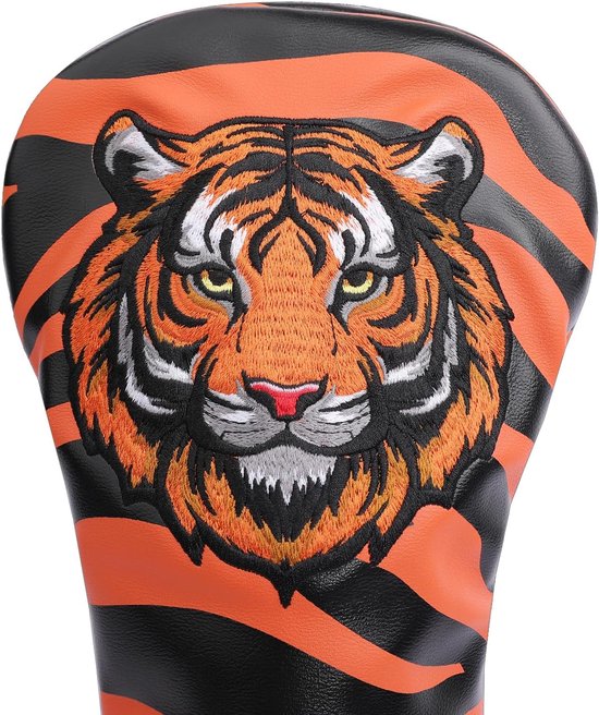 Golf Driver Hoes - Club Beschermer - Golfen - Tiger Design - 342 cm - Oranje van GOLF — afbeelding 3
