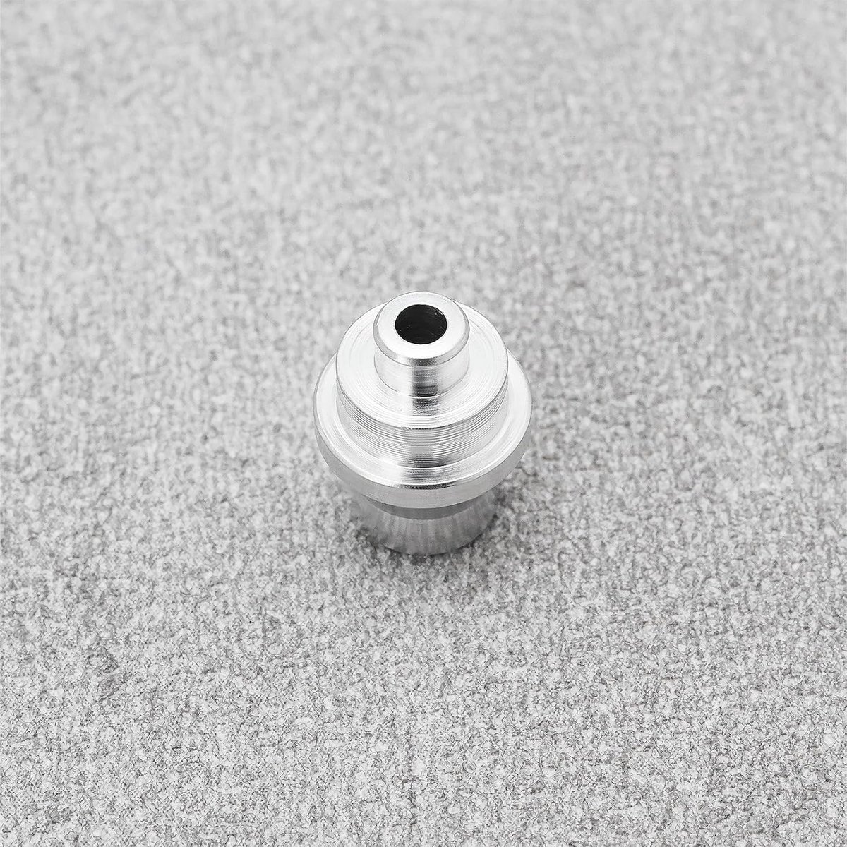 SnelShoppen - 5 Stuks Fietskabel Stoppen Aluminium Alloy Remmoffen 7mm Binnen Diameter Voor Vouwfiets, Wegfiets, BMX, Stadsfiets - Zilver