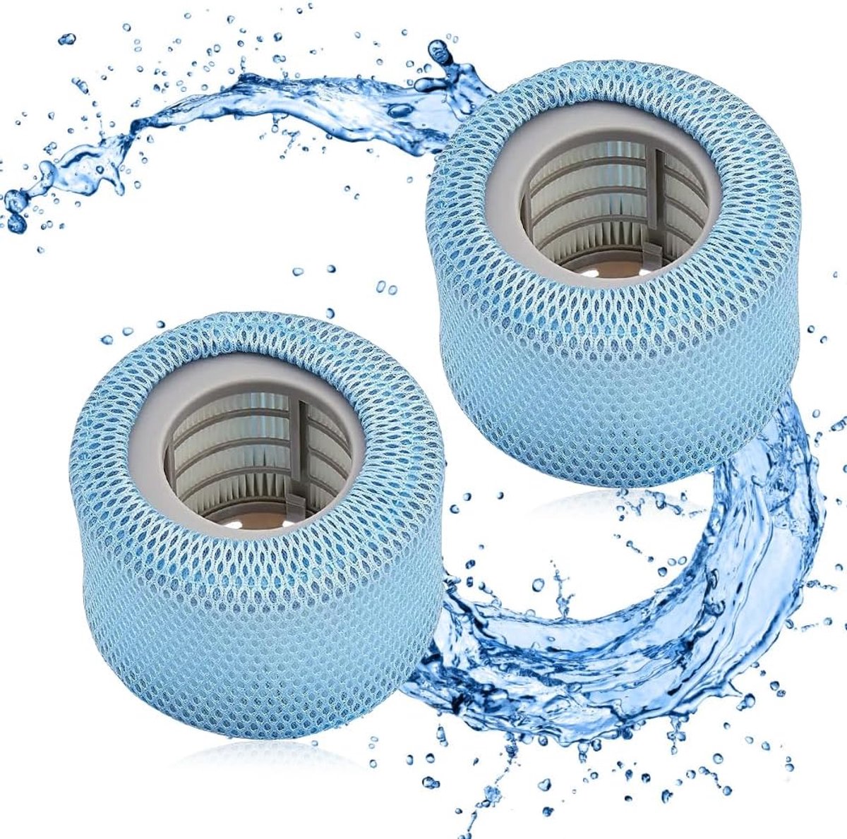SnelShoppen - Mesh Cover voor MSPA Vervangingsfilter Beschermende Netten Geschikt voor MSpa Whirlpools Filtercartridges met Beschermende Netten voor M