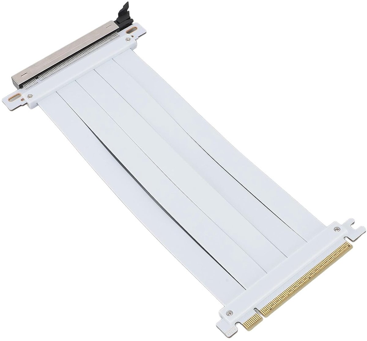 SnelShoppen - GPU PCIE 5.0 Riser Kabel 60cm - Flexibele Anti-Interferentie PCI Express 4.0 X16 Verlengkabel voor Waterkoelsystemen