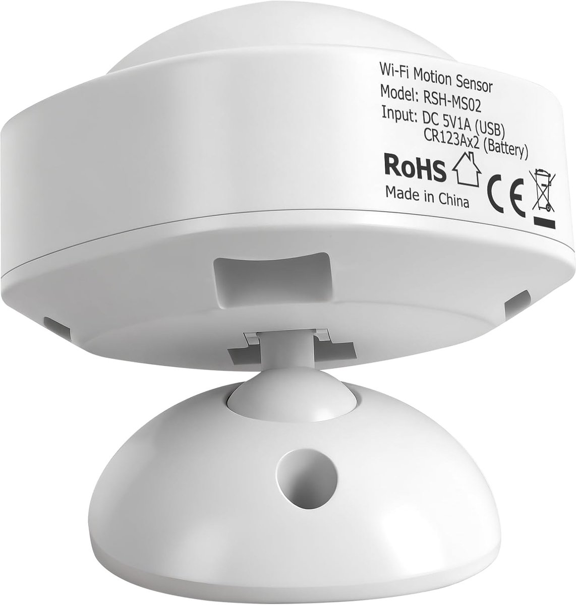SnelShoppen - 360° PIR Smart mmWave Radar Bewegingssensor, Bluetooth Bewegingssensor, Compatibel met Alexa, Smart Life, Tuya, Wifi Mini Contactsensor