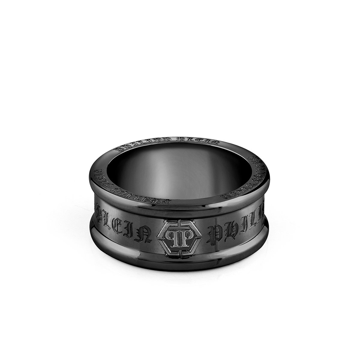 Philipp Plein - PJTEA06R8 - Ring - Heren - GOTHIC TAG - Weite 64