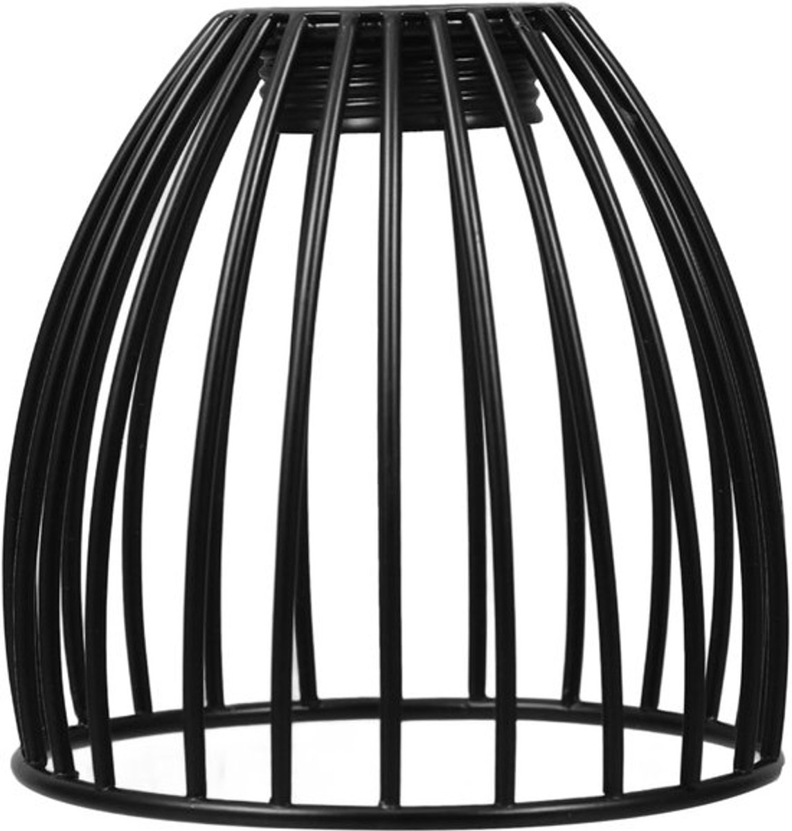 Zwarte Smeedijzeren Kooi Lampenkap, Metalen Zwarte Kroonluchter, Metalen Lampenkap, Binnen