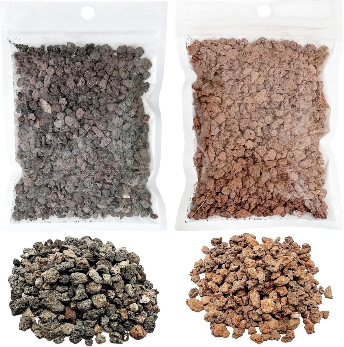 Miniatuur Rots Basis Kit voor Landschapsmodellen - DIY Terrain, Modelspoor en Sandtafel Materialen in Zwart en Donkerrood