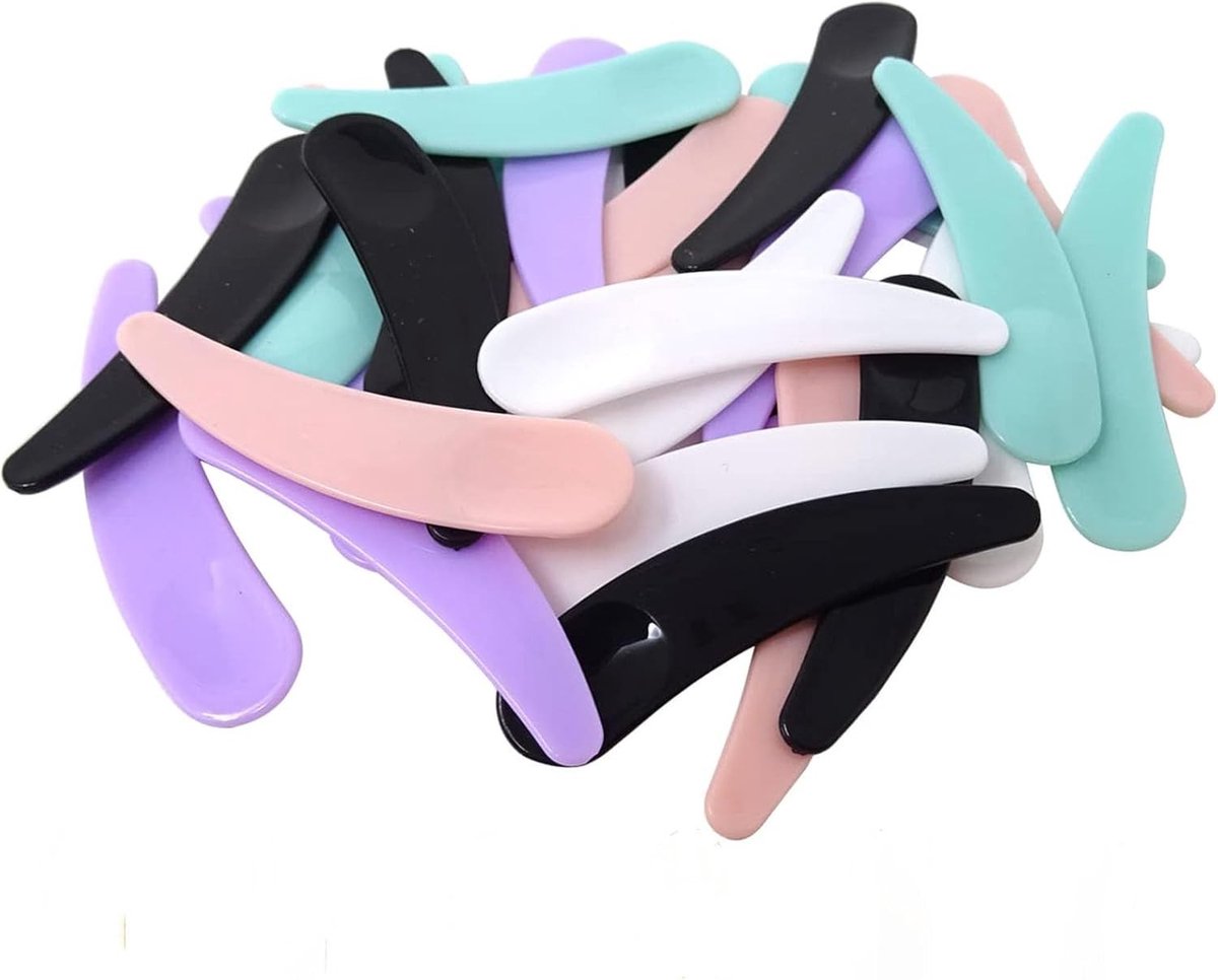 40 Stuks Cosmetische Spatels voor Gezichtsmaskers en Make-up, Herbruikbare Kunststof Spatels voor Crèmes en Reinigingsgel, Perfect voor Thuisgebruik en Professionele Behandelingen