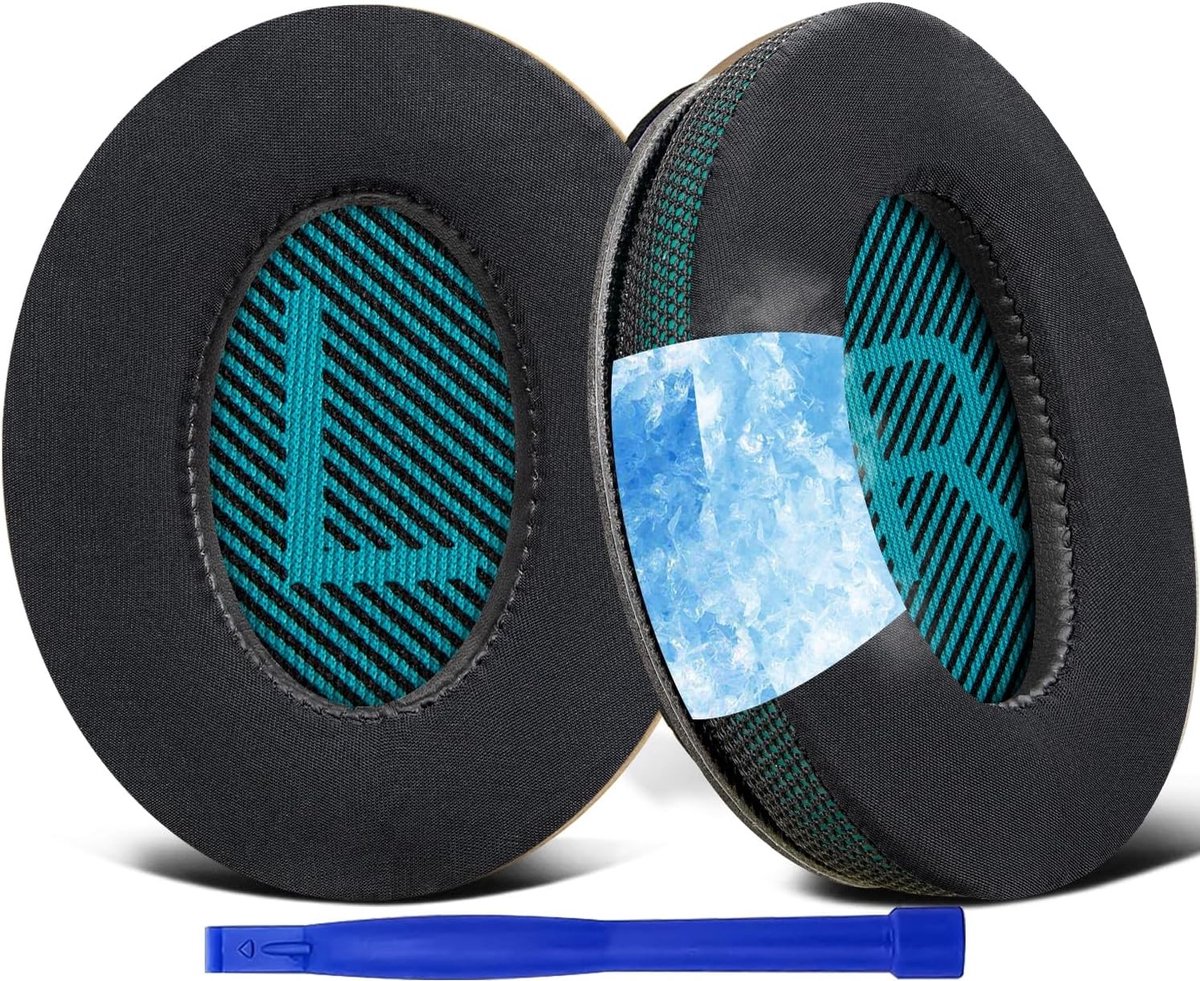 Vervangende Koel Gel Oorkussens voor Bose QuietComfort 15, QC25, QC35 en SoundLink - Comfortabele en Ademende Oorkussens voor Lange Luisterperiodes