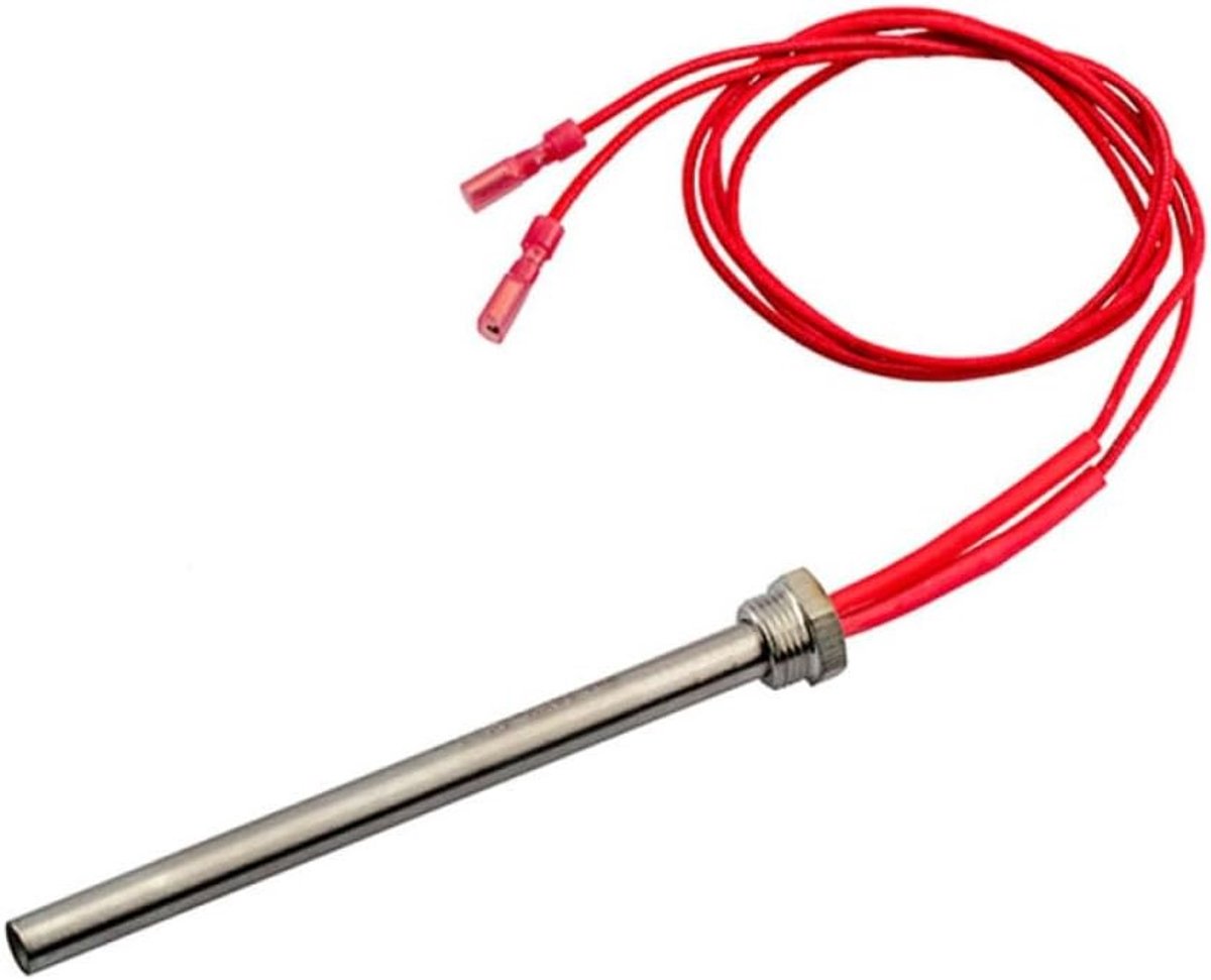 300W Hitte Element voor Houtpellet Kachel - 220V Ontsteking Plug met M16 Draad en 1.5mm Stap voor Efficiënte Verwarming - 140mm Lengte