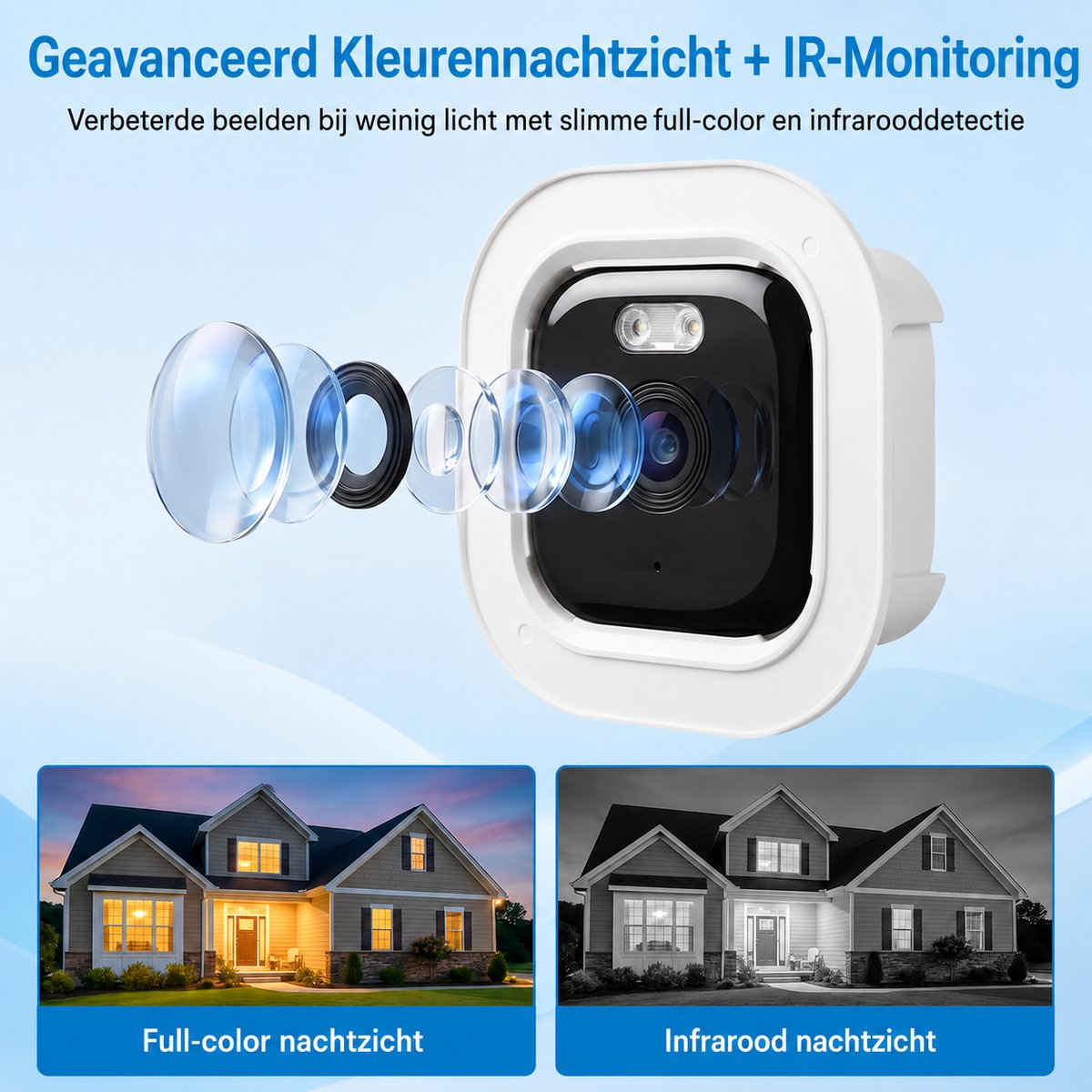 Xiamen Yunzao Bewakingscamera 2K met Nachtzicht - afbeelding 3