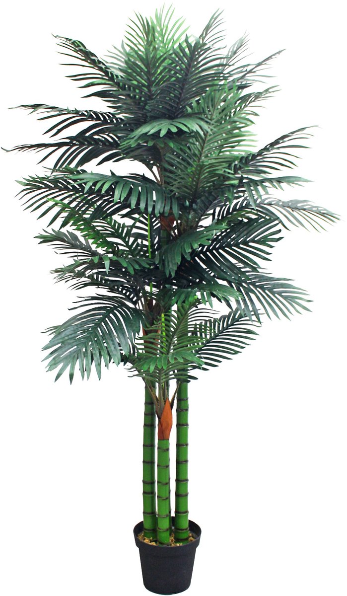 Kunstmatige Valse Areca Palm Plant Boom Decoratie 90cm DECOVEGO