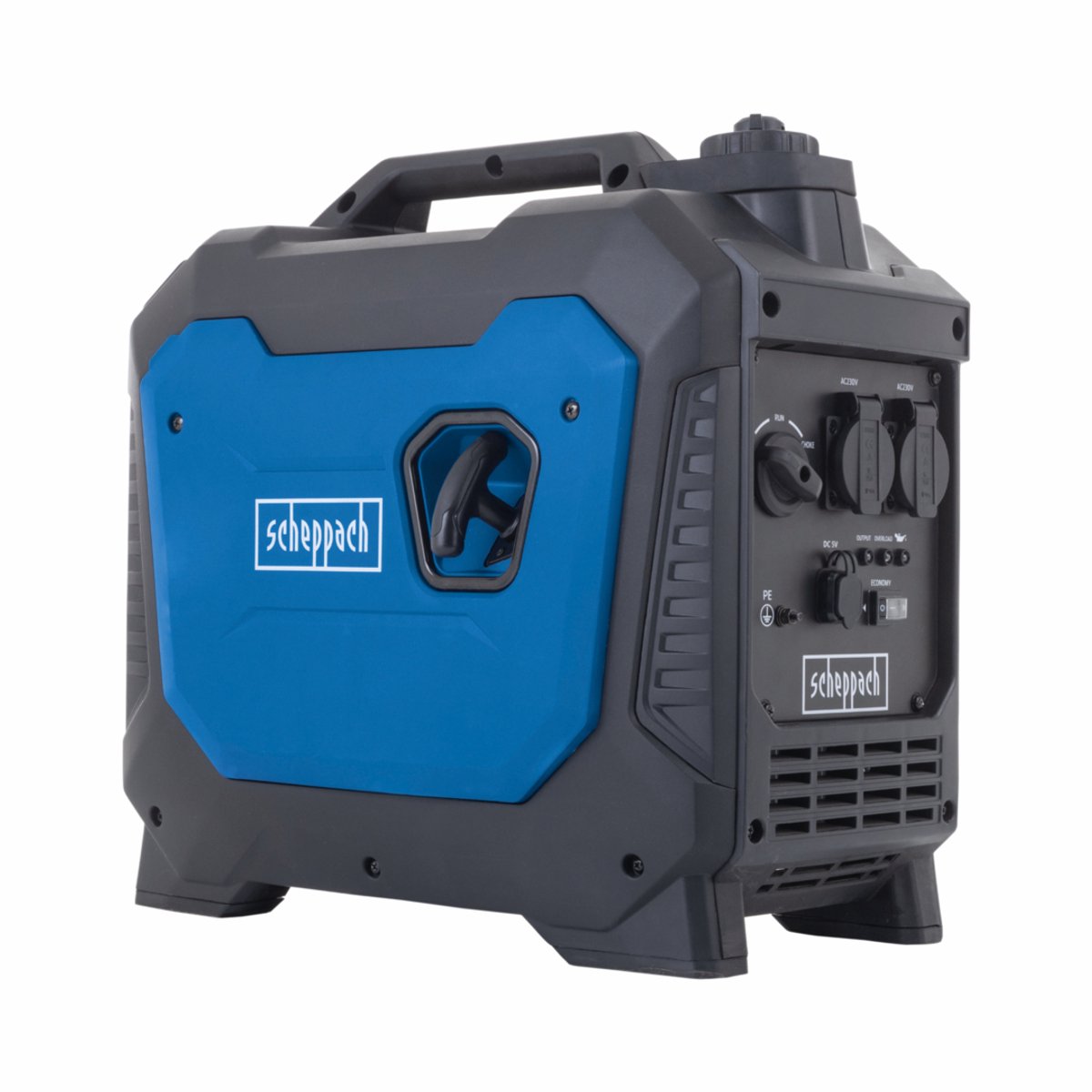 Scheppach Inverter Stroomgenerator SG2500i – 1600 / 2000 W - 79 cc - Brandstoftank: 4,2 liter - 4-takt benzinemotor