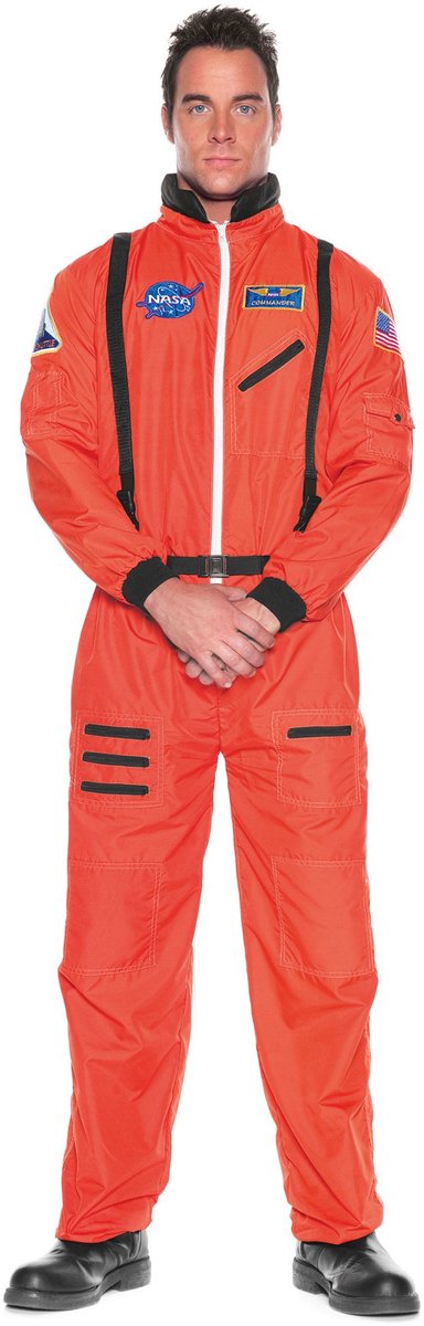 NASA Astronaut Oranje Kostuum
