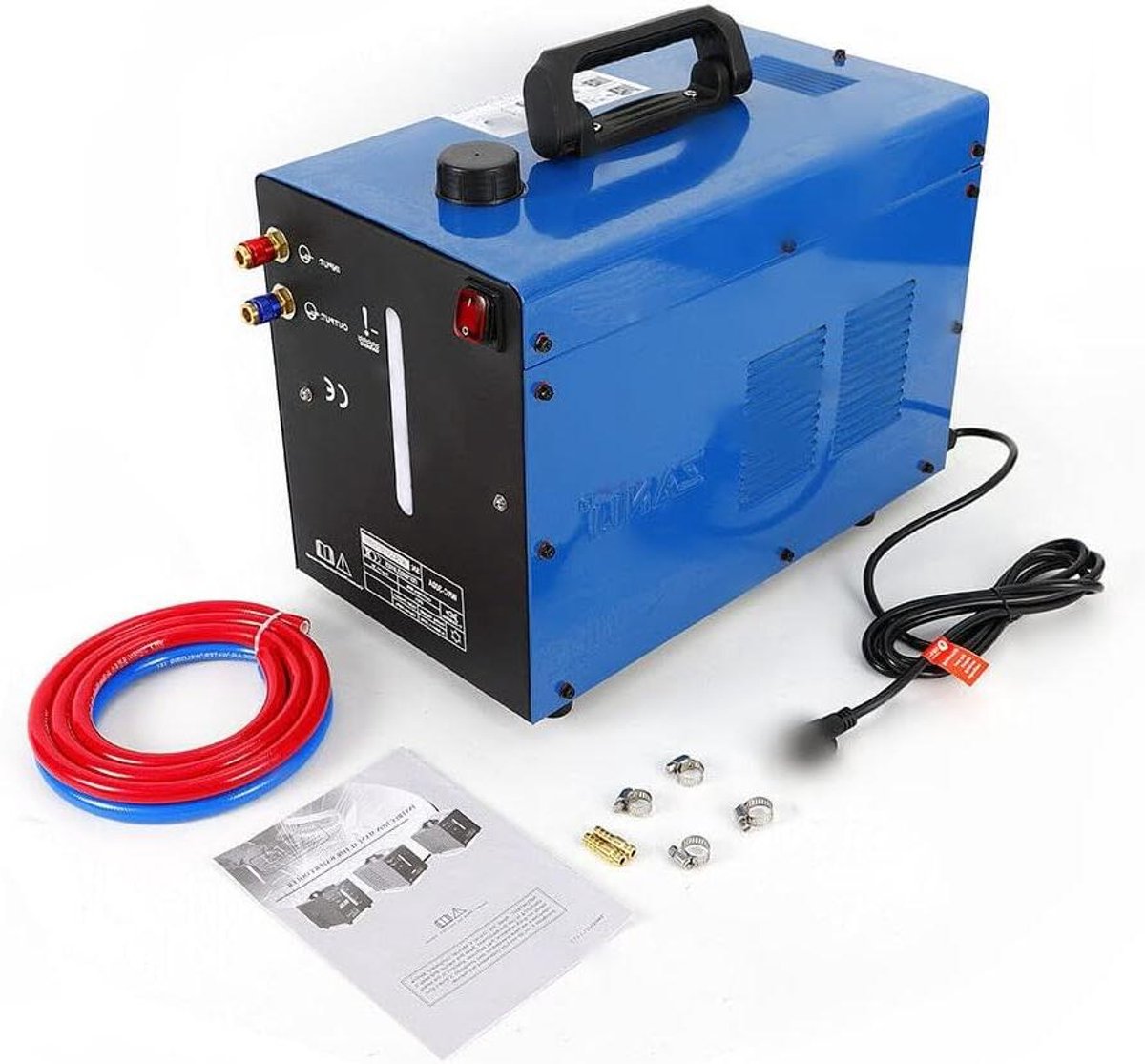 Waterkoeler - Koelunit - Lasapparatuur Koelen - Koperen Pomphuis - 10L - Grijs