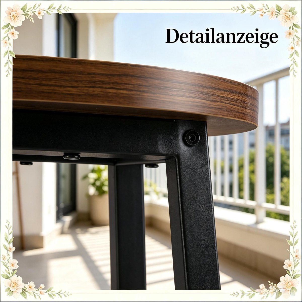 YYchan barkruk - 2-delige set - bruin - 30 x 30 x 71 cm