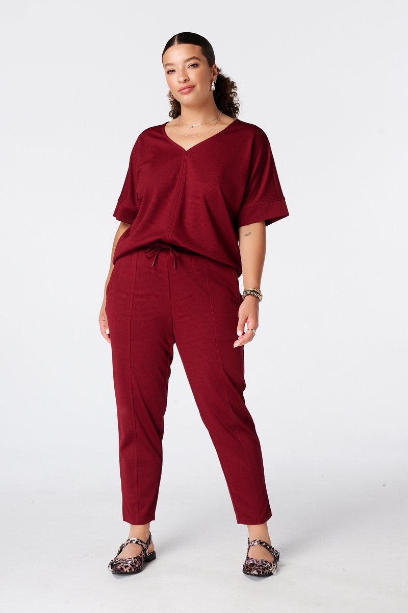 MS Mode Broek Broek met strikkoord