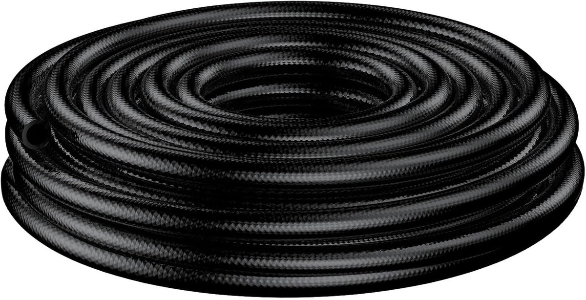 Flexibele PVC Drip Irrigation Hose 12.7mm (7.6m Rol) voor Tuinirrigatiesystemen, Zwarte Irrigatiebuis voor Efficiënte Waterafgifte