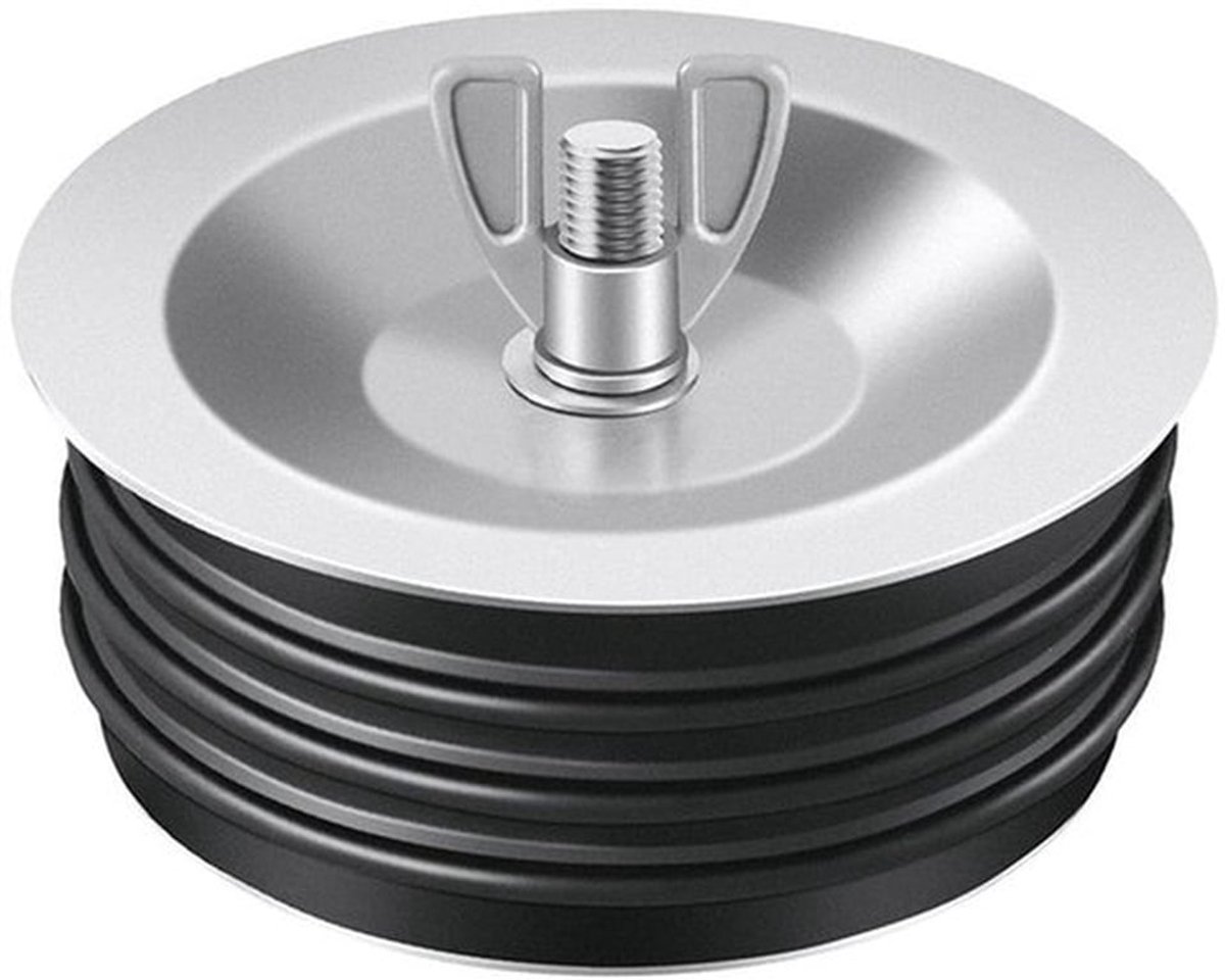 Inch Riool Cleanout Cap, Rubber Mechanische Test Plug Uitbreidingspijp Cover Drain Water Stop met Vleugelmoer voor de meeste leidingen Gootsteen Pools