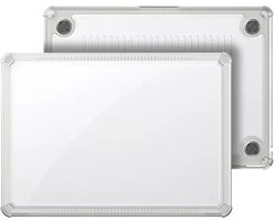 Dux Ducis LCGM - Hoes Geschikt voor MacBook Air 13 Inch (2018/2020) - A1932, A2179, A2337 - Transparant