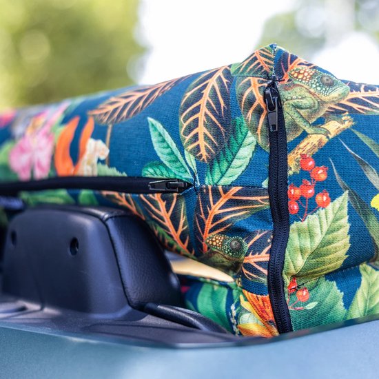 Bakfiets kussen Lovens - Jungle van Bakfiets — afbeelding 2
