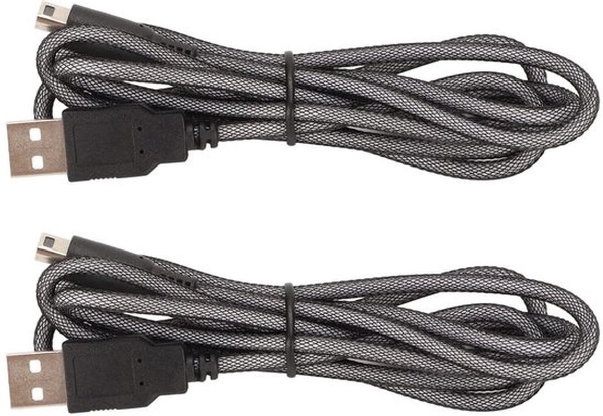 USB-oplaadkabel voor 3DS/2DS/DSi, oplaadkabel compatibel met New 3DS XL, 1,2 meter, duurzaam, draagbaar, opladen tijdens het spelen