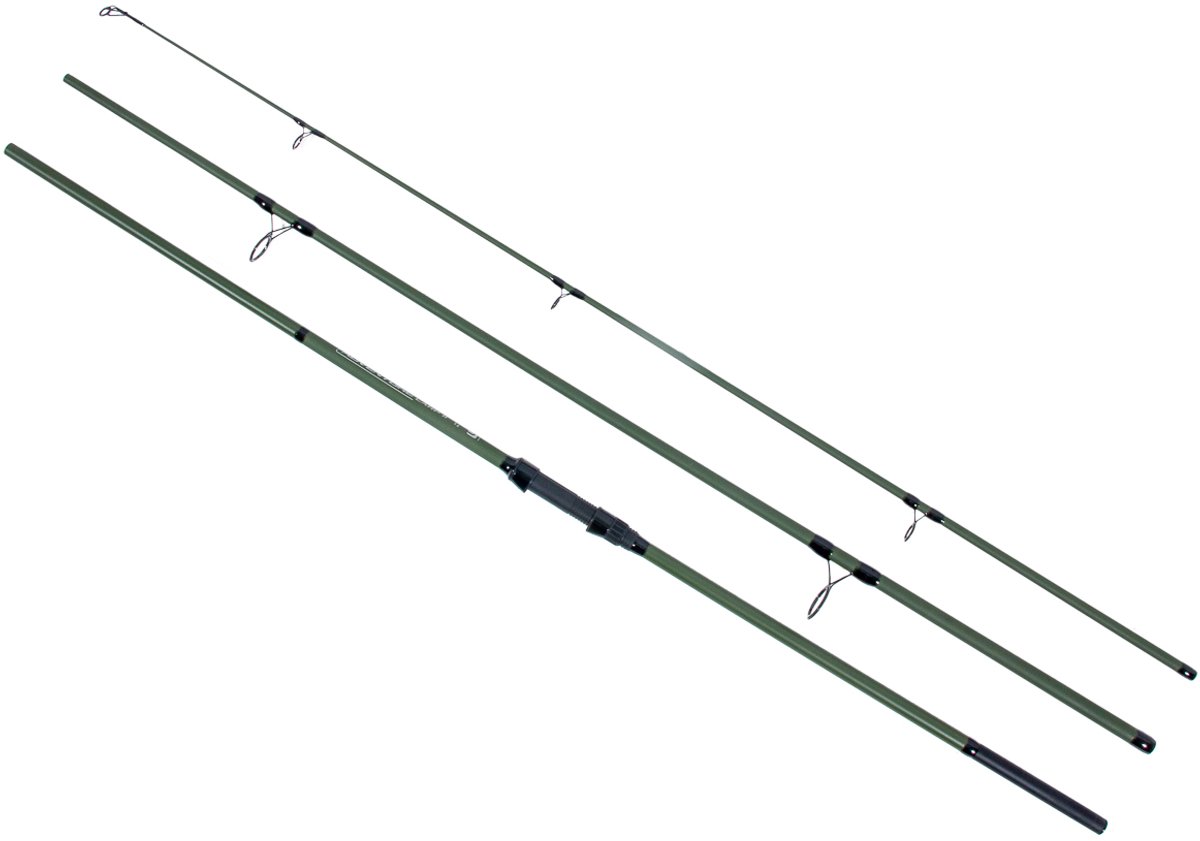 Ultimate Adventure Carp II Green Karperhengel 12ft 3lb (3-delig) - Karperhengel