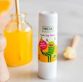 INCIA Kids Lippenbalsem Citroen 6 gram - plasticvrij, vegan, zonder parabenen, zonder minerale oliën, voor gevoelige kinderhuid, sheaboter
