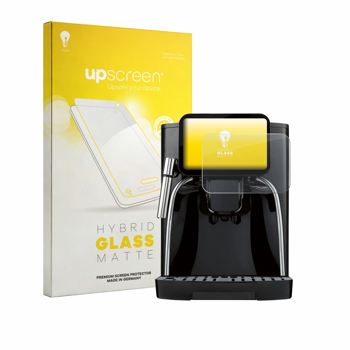upscreen - Screenprotector voor SilverCrest SKVA 1450 A2 - Folie Beschermfolie Beschermglas matte