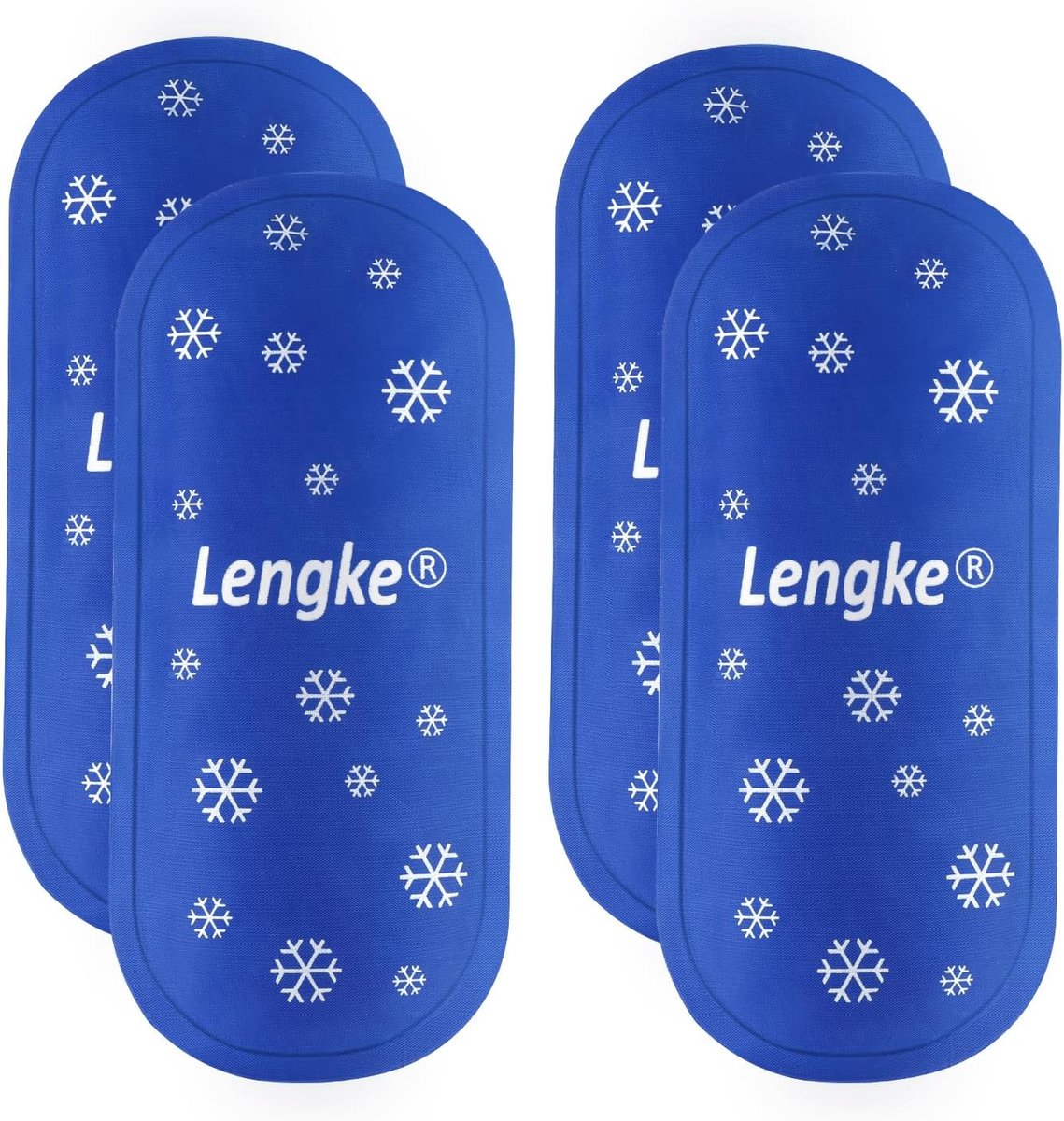 SnelShoppen - 100G Koeltas voor Insuline - Reusable Medicijn Koelbox - TSA Reis Medisch Koeltas - Lange Koeltijd - 4 Stuks - Compact, Nylon, 19x10cm