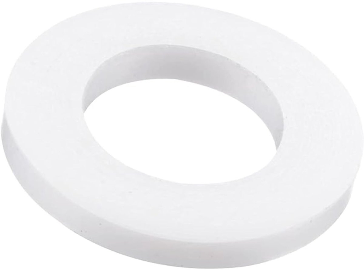 20 Stuks Witte Nylon Platte Pakking, Siliconen Ring, O-Ringen en Platte Seals voor Deurhandvatten en Meubels