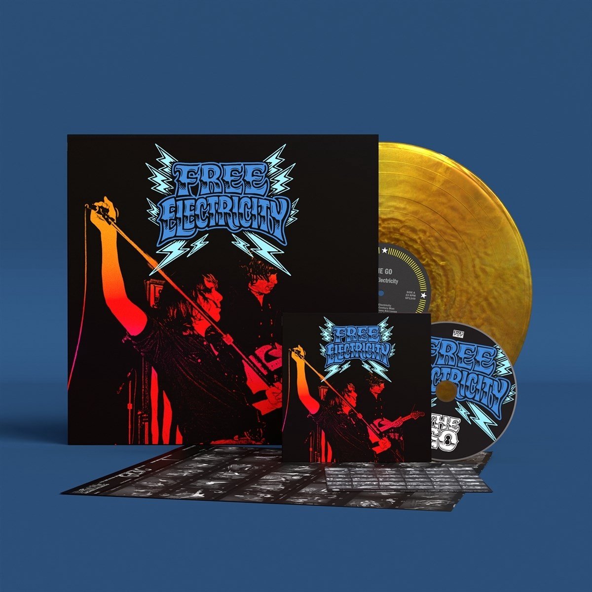 Go - Free Electricity (LP) (Coloured Vinyl)