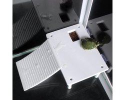 Schildpaddenhelling voor Aquarium: Geurloos, Veilig en Stabiel Platform.