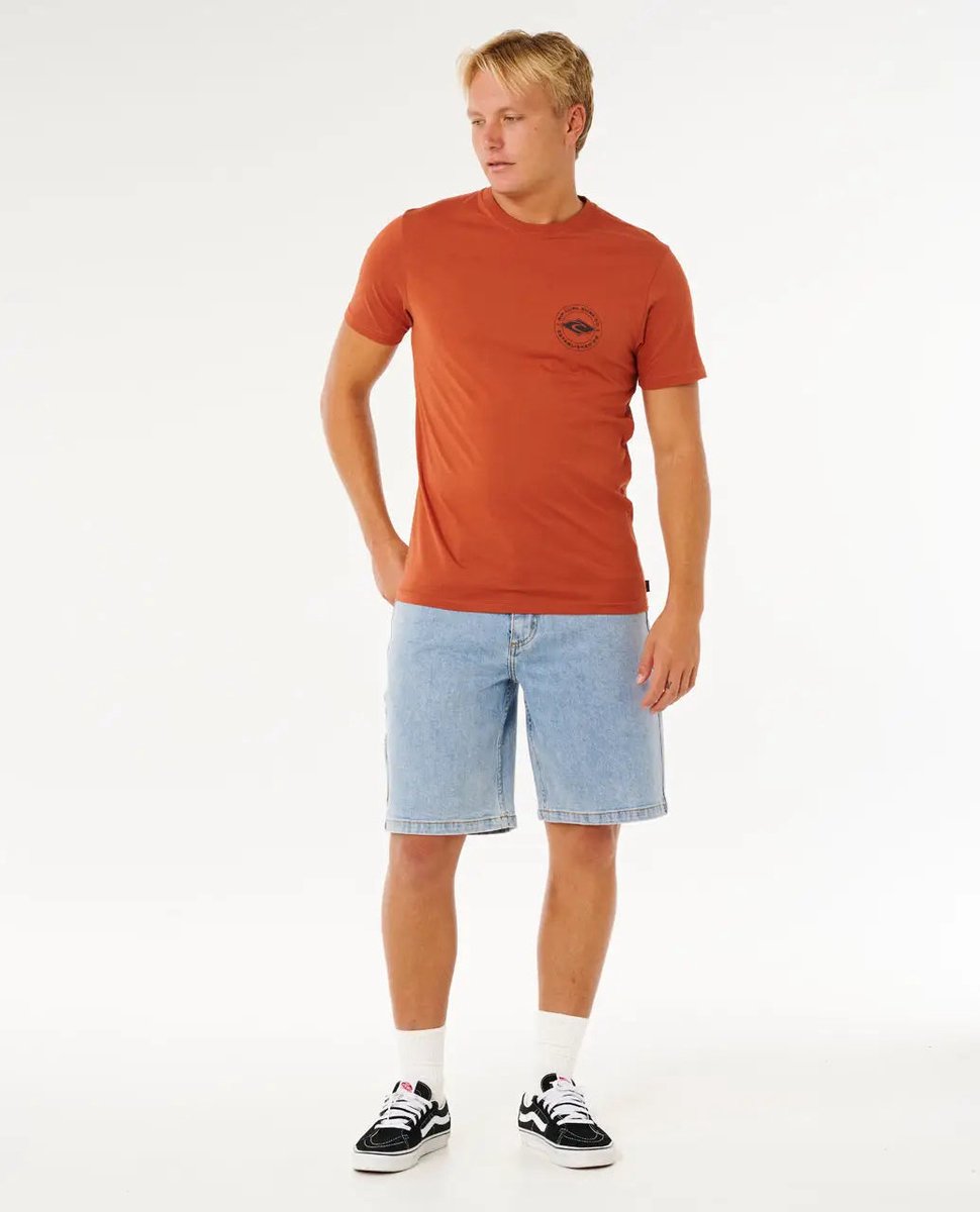 Rip Curl Staple TEE - Baked Clay