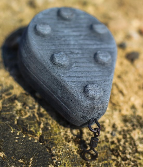 Econcretes Soakers Big Grippa 50 gr Basalt Grey Betonlood Loodvervanger Loodvrij Karper KarperLood van Econcretes. — afbeelding 4