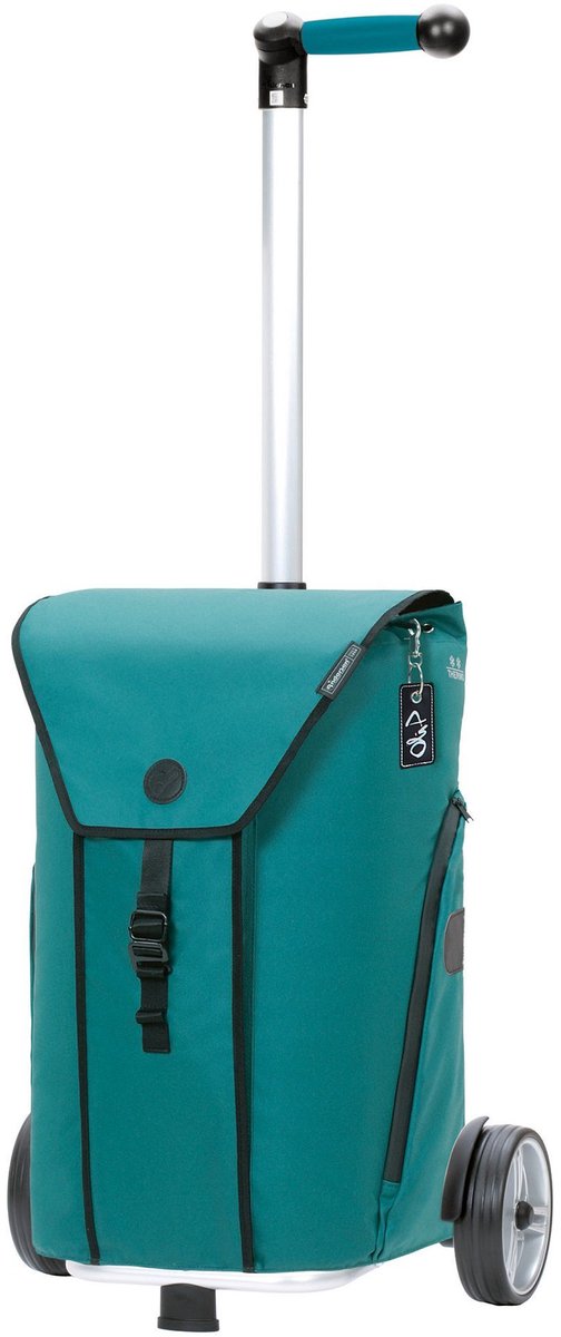 Andersen Shopper Unus Shopper Oli.P Winkelwagen 59 cm - 46 L - petrol
