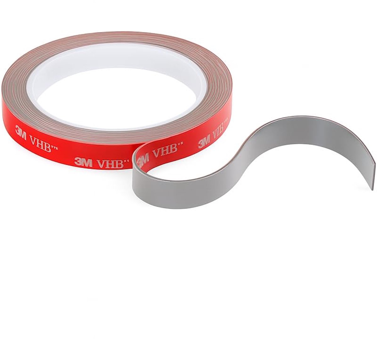 SnelShoppen - VHB Dubbelzijdige Hechtband Tape Universeel Extra Sterk Acryl Schuim Waterproof Hoog Temperatuur Weerstand 5mm x 3m voor Binnen Buiten D