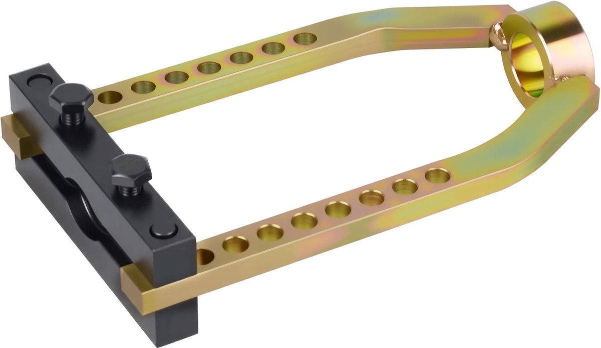 SnelShoppen - DAYUAN Verstelbare Cardanas Separator Verwijderaar CV Hub Trekker Splitter Garage Gereedschap voor Auto's - 99mm Breed, 204mm Lang