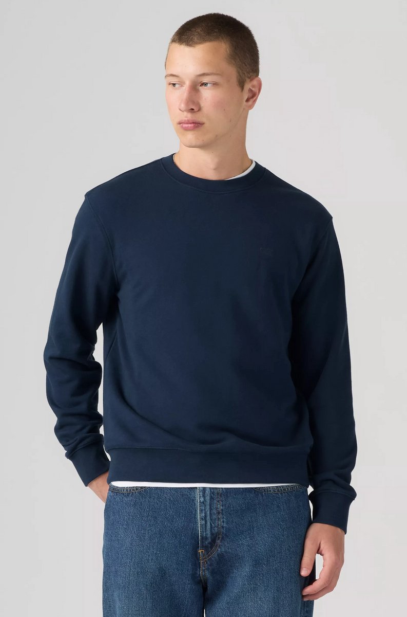 Levi's - Heren sweater - Maat L - Mannen - MARINE -