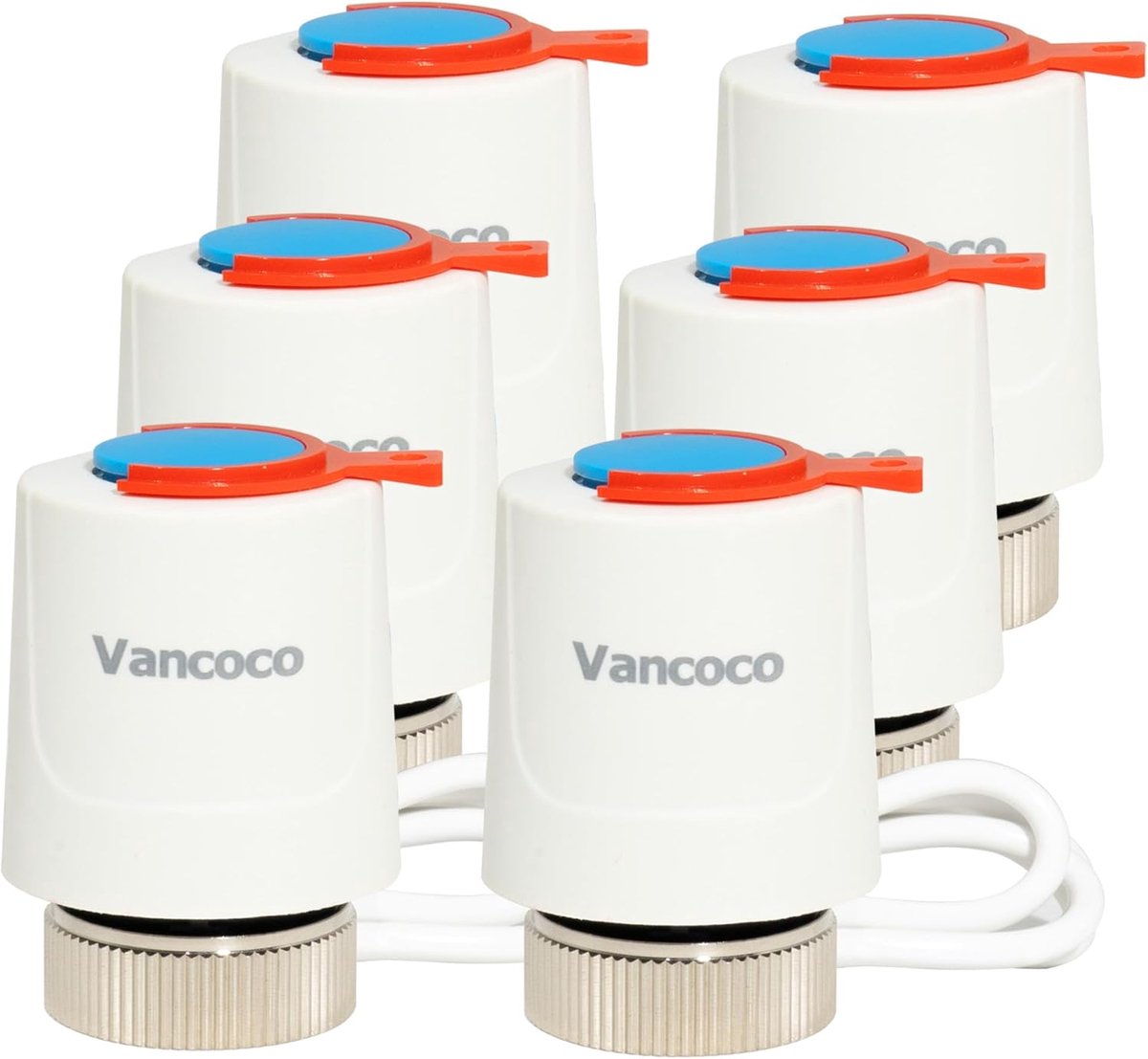 SnelShoppen - VANCOCO 6-delige actuator voor lage spanning, veelzijdige toepassing in tuin, keuken en hobbyprojecten, hoogwaardige materialen, gebruik