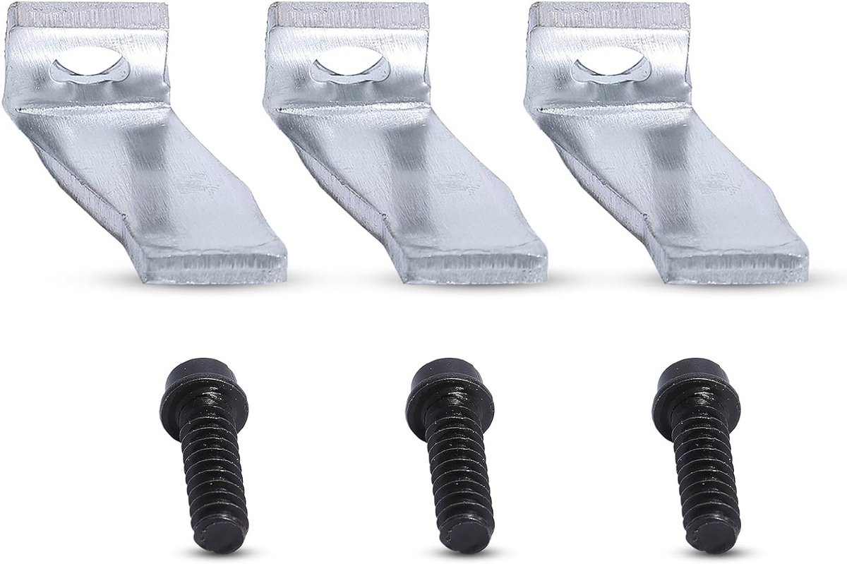 3-delige kettingvanger set voor kettingzaag, geschikt voor Husqvarna modellen 346, 351, 353, 357, 359, 435, 440, 445 en 450, vervangingsonderdelen en accessoires