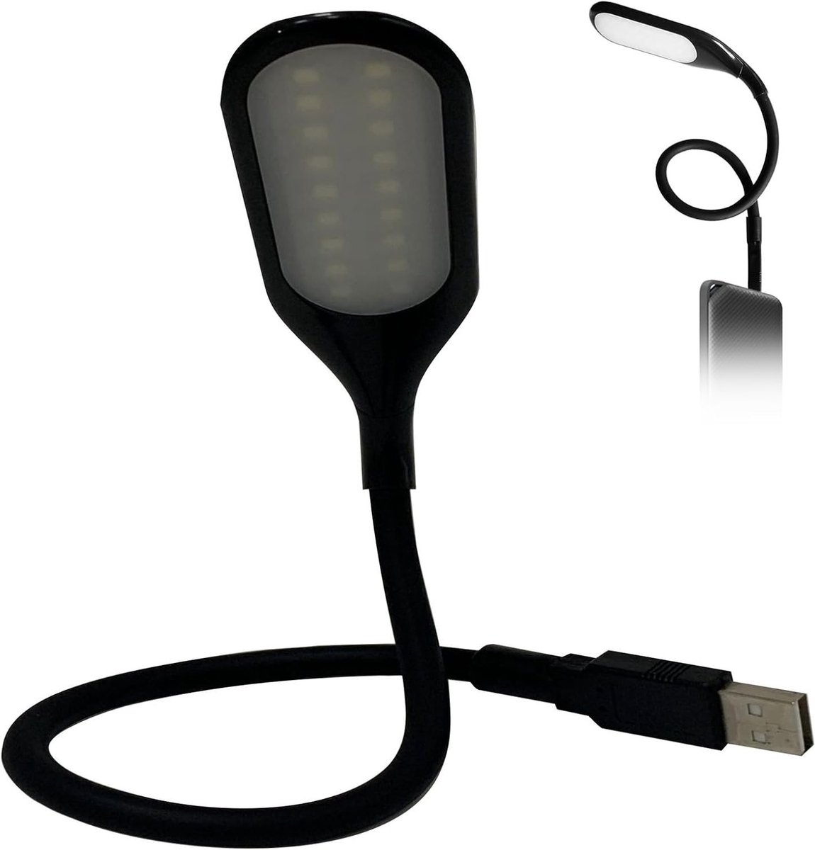Dimbare en flexibele USB lamp - Verstelbare LED verlichting voor PC, laptop en toetsenbord