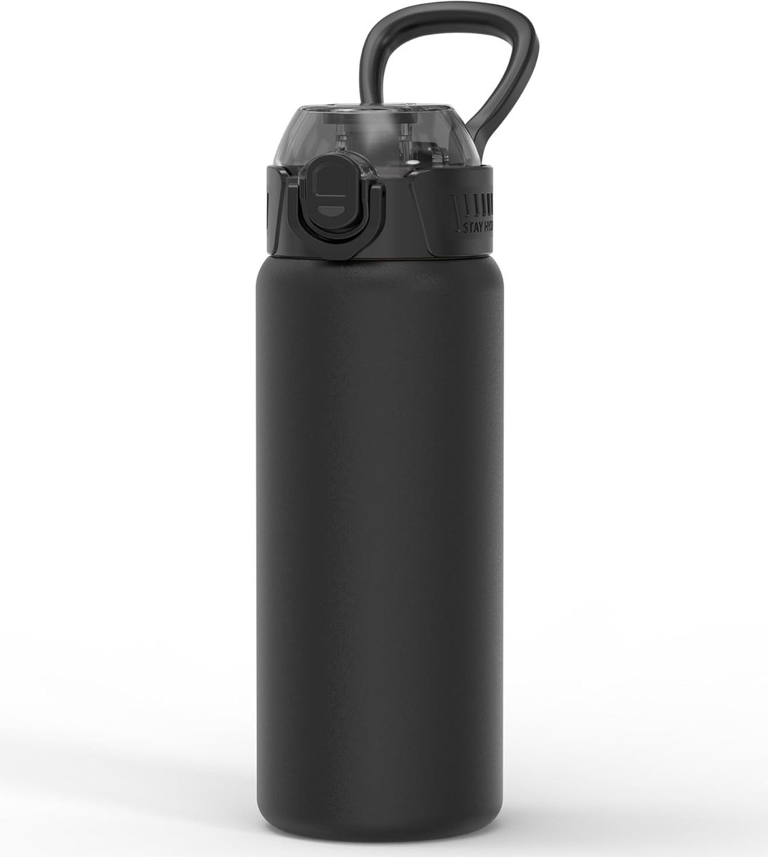 SnelShoppen - 700ml Isolerende Sport Waterfles - Geurvrije Chirurgische Staal Binnenkant - Snelle Open Deksel - Ideaal voor Dagelijks Gebruik, Reizen,