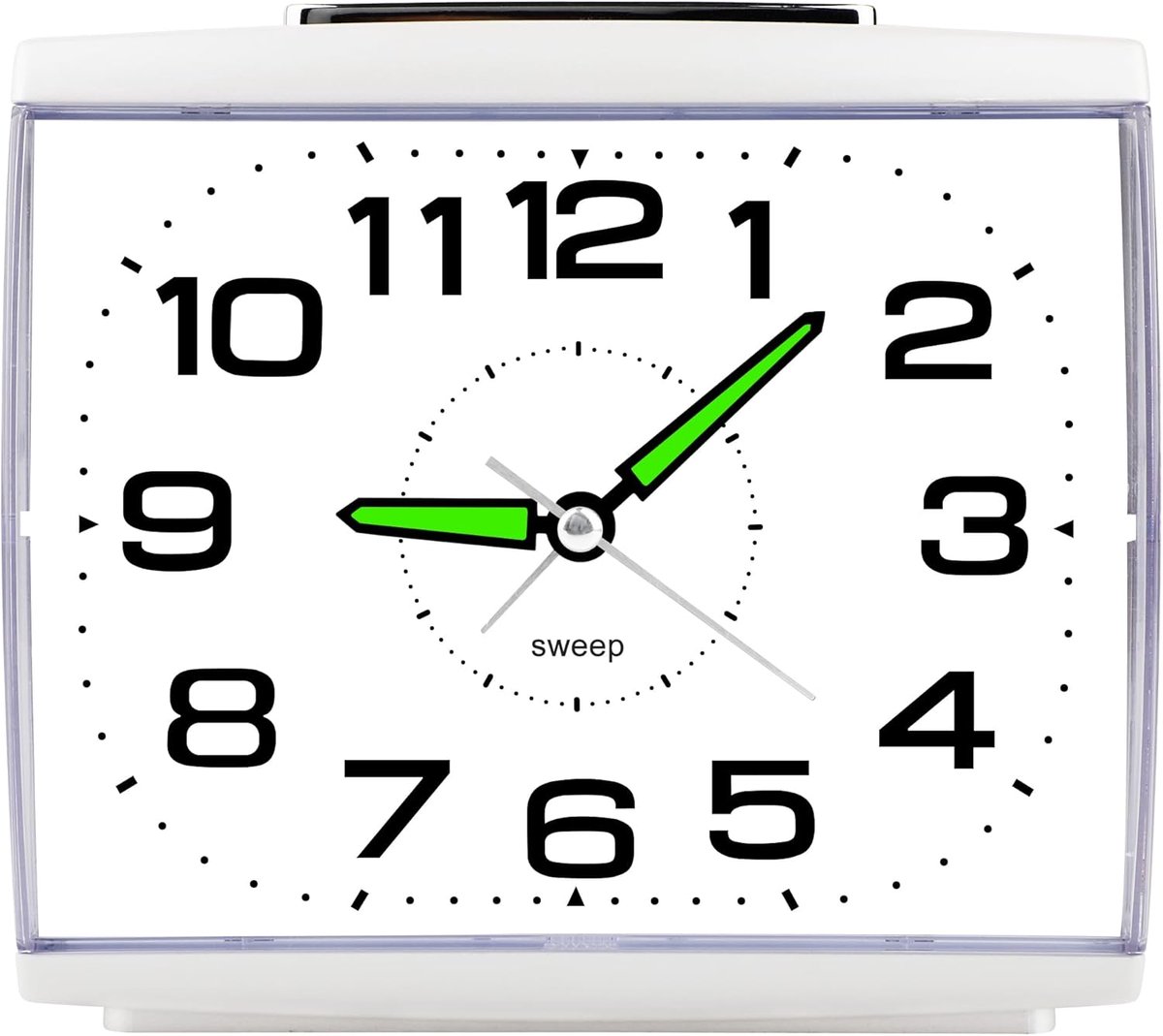 SnelShoppen - Analoge Wecker zonder Tikkende Geluiden, Groot Scherm, Snooze Functie, Nachtlicht, Luide Alarmklok voor Senioren, Ideaal voor Slaapkamer
