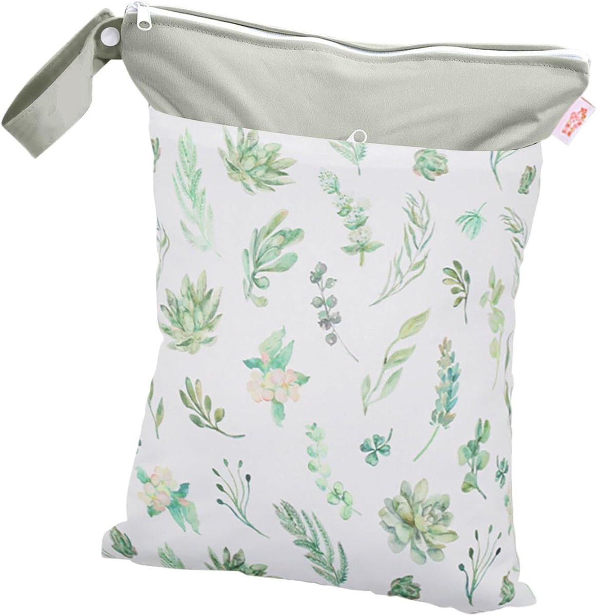 SnelShoppen - Natte Zak 40x30 cm, Dubbelwandige Waterdichte Wetbag met Ritssluiting, Herbruikbaar voor Vochtige Was, Zwembad, Babyluiers en Reistas