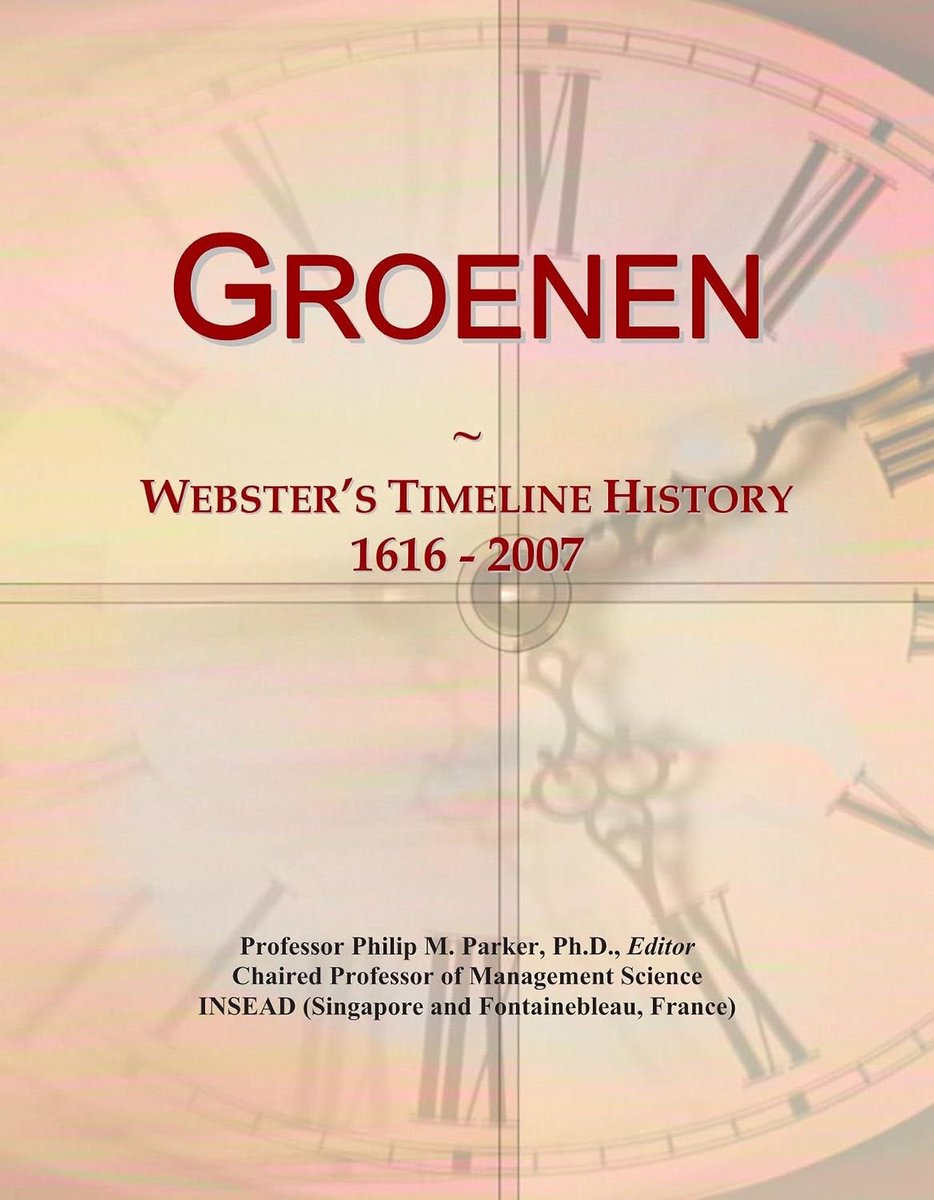 SnelShoppen - Groenen: Webster's Timeline Geschiedenisboek 1616-2007, Historisch Overzicht, Cultuur, Geschiedenis, Educatief, Boek, Historische Data,