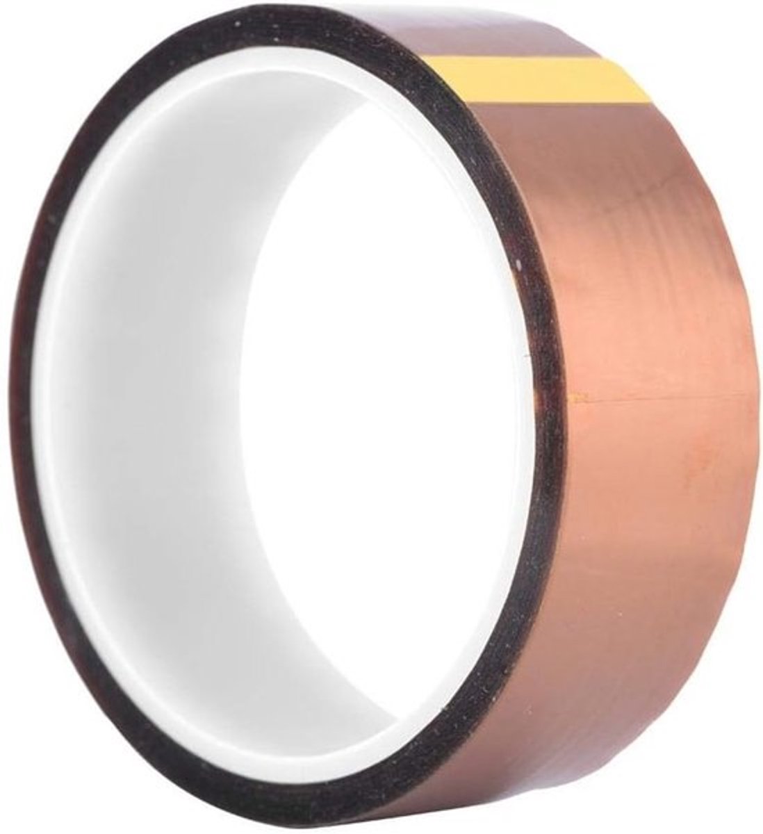 Hittebestendige thermische tape van 20/30/50mm voor hoge temperaturen tot 300℃, 33M lang en 0.05mm dik