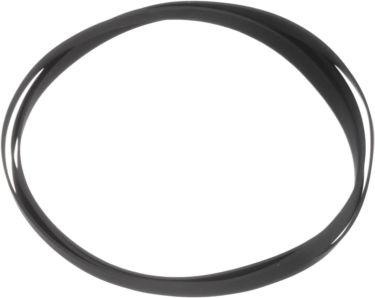 SnelShoppen - Turntable Straps 2 stuks - 320mm elastische vervangbanden voor draaitafels - 5mm breed - Hoge kwaliteit rubber voor optimale geluidskwal